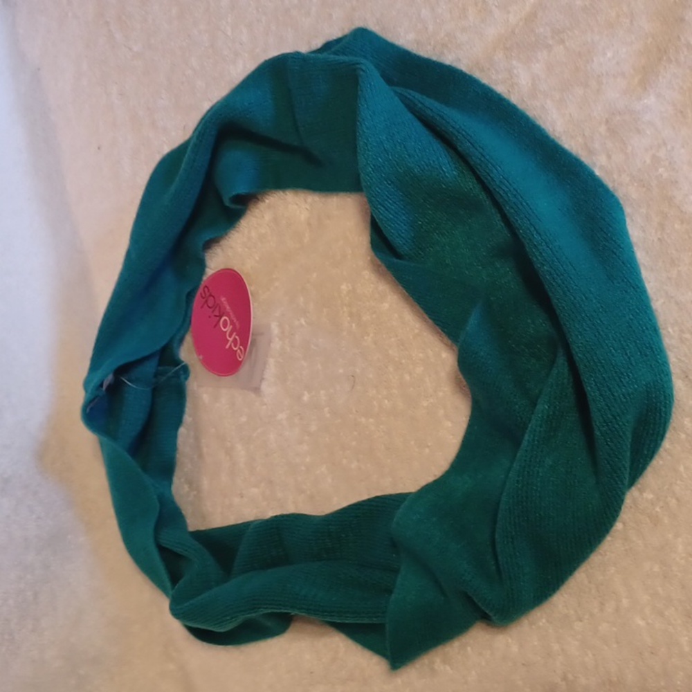 Echo Design infinity scarve kids scarf teal color